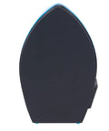 Luocute Mini Iron For DIY Heat Transfer Projects Features Rapid Preheating And Constant Temperature Control, black ceramic mini iron side view.