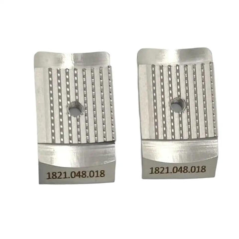 Tooth Plate Gripper Spare Part For BXT2 16 And BXT2 Battery Powered Plastic Strapping Tool Restores Clamping Power And Prevents Strap Slippage Direct Fit Durable Build Easy Install For Industrial Packaging And Shipping, metal tooth plates with center hole