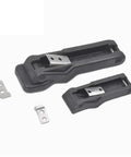 Rubber Cabinet Toggle Latch With Soft Pull Door Lock, Flexible Hidden Drawer Catch, Durable Rubber Hardware, Universal Fit 1 Piece XK710-2G