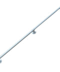 Modern White Indoor Outdoor Railing Kit Adjustable 1ft To 20ft Built Tough With Hefty Wrought Iron And Galvanized Pipe rail detail