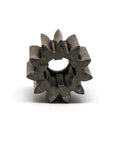 Close-up of Steering Sector Pinion Gear For John Deere GX20053 Replacement Part Fits LA Series D Series, metal gear teeth visible
