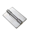 Beefy 304 Stainless Steel Gate Hinge For Industrial Cabinets And Welding Gear, 5 By 32 Inch Weld On Hinge, One Piece Construction, Rust Resistant
