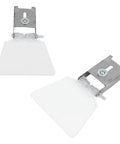 Bench Grinder Eye Shield 2 Pack Safety Guard For 125mm, 150mm, 200mm, And 250mm Grinding Wheels, 304 stainless steel cover.