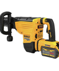 Badass 60V Max Cordless SDS Max Chipping Hammer Kit With Killer Impact Energy Active Vibration Control And Wireless Dust Extractor Sync in detailed view.