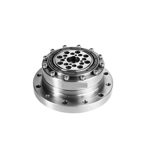 Harmonic Drive CSF20II Strain Wave Gear Reducer, compact, lightweight, high torque, for automation robots, zero backlash design.