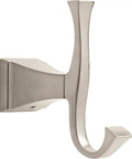 Brilliance Stainless Steel Double Wall Mounted Towel Hooks For Robes And Towels Hand Towel Holder For Bathroom And Kitchen