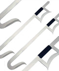 Twin Hook Sword Set for Kung Fu Wu Shu Training, cord wrapped grips, full tang 440 black stainless steel, 33.5 inch overall length