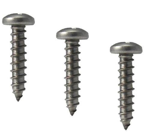 Pan Head Sheet Metal Screws In 316 Stainless Marine Grade Number Eight By Five Eighths Inch Self Tapping Screws 100 Count Durable