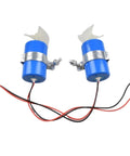 Pair of RC Jet Boat Underwater Thruster Motors 7.4V 16800 RPM CW CCW 3 Blade Propellers for DIY Micro RC Submarine Projects