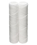 2-pack 10 Micron Cord-Wound Sediment Replacement Cartridge, Polypropylene Filter, 12,000 Gallon Capacity, NSF Certified