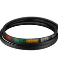 Real Deal B2616 B103 Drive V Belt With 103 Inch Inner Length thick rubber strap in a stacked view, designed for heavy machinery.