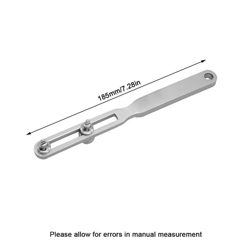 Adjustable Watch Back Remover Tool With Wrench Style Case Back Opener Kit, 185mm size, pro-grade hardened steel