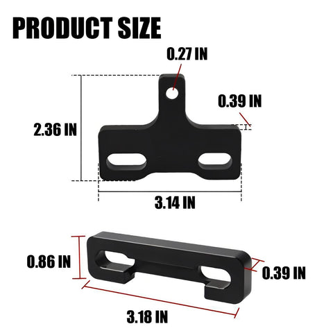 Dimensions of Valve Spring Compressor Tool Kit for LS Engines LS1 LS2 LS3 LS6, Aluminum Alloy Valve Spring Removal and Seal Adjustment Set