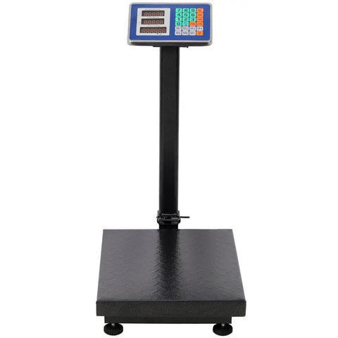 Heavy Duty Digital Floor Scale Handling Up To 660 Pounds Like A Champ Featuring Zero Nonsense Precision Sensors And Rock Solid Construction, 16x20 inch platform.