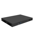 Heavy Lifter 1U Firewall Router PC Built With Intel N95 Or N97, showing back panel with ports and power connections.