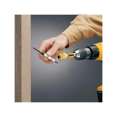 Flip Drive Drill Driver Complete Unit For Number Eight Drill With Integrated Bit Holder shown in a hand during use.