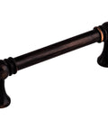 Kara Pull Serene Collection 3-3/4 Inch Center To Center Brushed Satin Nickel Finish kitchen cabinet handle