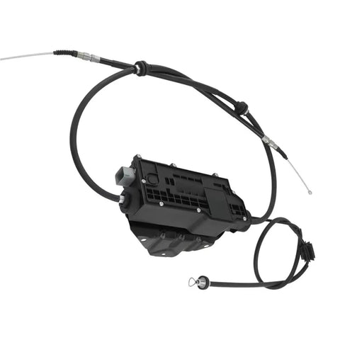 Killer Heavy Duty Parking Brake Actuator For BMW X5 F15 F85 showing black motor assembly and cables for easy installation.