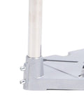 Close-up of Heavy Duty Bench Drill Stand With Cast Iron Base For Universal Power Tools featuring sturdy aluminum alloy construction.