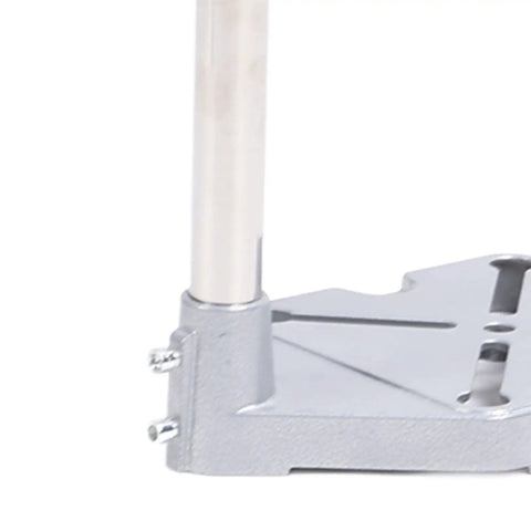 Close-up of Heavy Duty Bench Drill Stand With Cast Iron Base For Universal Power Tools featuring sturdy aluminum alloy construction.