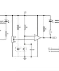 Wiring diagram for Five Pack IR Obstacle Avoidance Sensor Modules For Arduino And Robots, Line Tracking and Distance Detection.