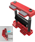 Compact Threading Aid For Cable Pulling In Tight Spaces With High Strength Spring Non Slip Base And Smooth Recoil For Stable Safe Wire Management For No Hassle Quick Install, metal plastic, 94x30x80 mm