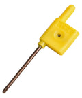 Yellow T8 wrench from SCLCR06 Turning Tool Holder Kit with CCMT060204 HM Inserts for Steel Machining Pro Grade 6 7 8 10mm Boring Bar Set