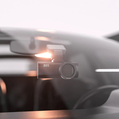 Circular Polarizing Lens CPL For F7N Dash Cam, Lens Protector And Front Filter For F7N Series installed on dashboard