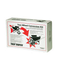 Two Wheel Conversion Kit For Wheelbarrows Boost Stability And Load Capacity By Upgrading From A Single To Dual Wheels Fits 8 Inch Wheels Box