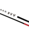 8 Piece Serpentine Belt Tool Kit With 3/8 Inch Drive And 1/2 Inch Drive Belt Tensioner Wrench Set arranged on white background