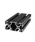 Black Slot Aluminum Extrusions Set For Frame Building With 3030 3060 4040 4080 Profiles Pro Grade Heavy Duty Build