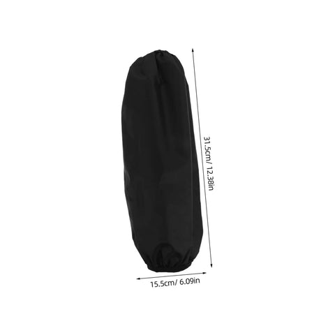 2 Pack Genuine Oilproof Arm Sleeves Kick Grease To The Curb During Kitchen Grinds Or Yard Work Long Ultra Thick Forearm Shields in black, measuring 31.5cm by 15.5cm.