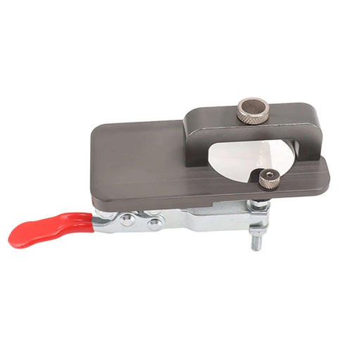 35mm secret hinge boring jig kit, aluminum body, red handle for woodworking