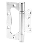 Stainless Steel Silent Hinge For Home Wood Doors No Slotting Needed Easy Install Heavy Duty Load Bearing For Furniture Hardware Fitting 10.2 Cm Rust Resistant Built To Last.
