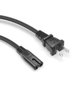 Two Prong AC Charger Cord For JBL Partybox 110 120 310 320 300 1000 710 And ONN 100008736 100008734 100094813 Replacement Power Supply ETL Listed Cable