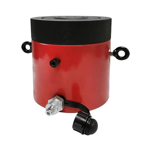 Heavy Duty Hydraulic Cylinder Jack With Lock Nut 150 Ton Lift Capacity And 2 Inch Stroke Rock Solid Bottle Ram For Auto Repair Shop Grease Monkey Work Built Like A Tank At 8 Point 25 Inch Closed Height