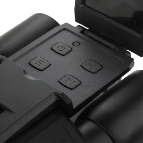 Control panel of 12x32 HD Binocular Telescope With A Dope 5MP Digital Camera, 2.0 Inch LCD, Full HD 1080p Video And Still Capture