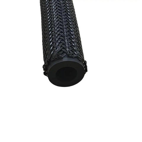 Gotta Fix That Rattle And Restore Engine Power With This Premium Crankcase Vent Hose Pipe Kit Designed For BMW Models Like E46 5 Series, 3 Series, X5 And Z3 Plus Exact Fitment And Durability You Can Count On braided black rubber crankcase vent hose end