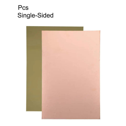 Single Sided Copper Clad Laminate PCB Board FR4 300x200mm 11.81x7.87 Inch 1.2mm Thick DIY Prototyping Circuit Board
