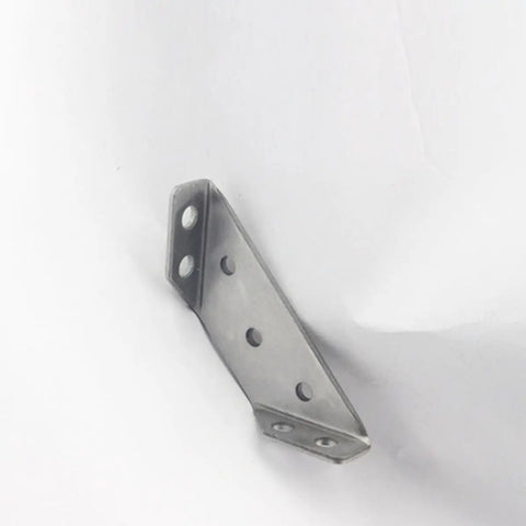 Beefy Heavy Duty Trapezoid Angle Brackets Set Of 10 For Furniture Reinforcement Stainless Steel Corner Braces To Strengthen Joints And Shelves Anti Rust