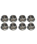 Hot And Heavy Duty M10x1.25 Wheel Lug Nut Lock Kit With Eight Pieces For Secure Bolt Protection And Anti Theft Security Upgrade, eight metal nuts