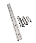 Pro Grade Dual Axis Linear Guide Rail With Built In Aluminum Roller Bearings 28mm SGR10 And SGB10 For Industrial Automation Smooth Precise Motion And Flexible Wheel Options, rail with three roller carriages