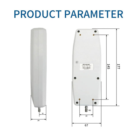 Compact Push And Pull Tester Meter For Tension And Compression Testing With Real Time Peak And First Peak Modes, Four Unit Options N Kg Lb Oz, Pro Grade Precision And High Resolution, Acceleration Setting For Accurate Measurements, side and back dimensions
