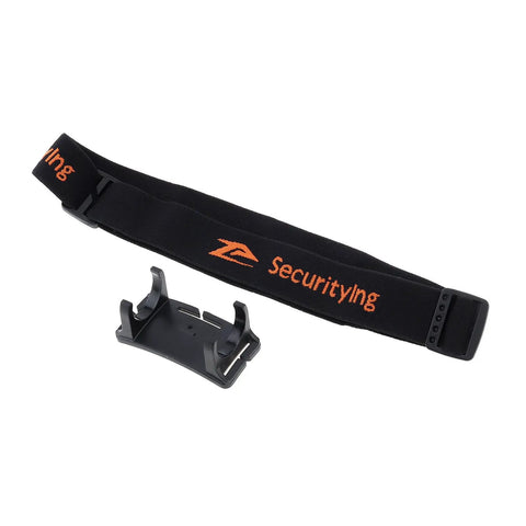 Elastic Headlamp Strap With Bracket For 22mm To 26mm Headlights 360 Degree Adjustable Headband Easy Install Travel Light Nylon Band