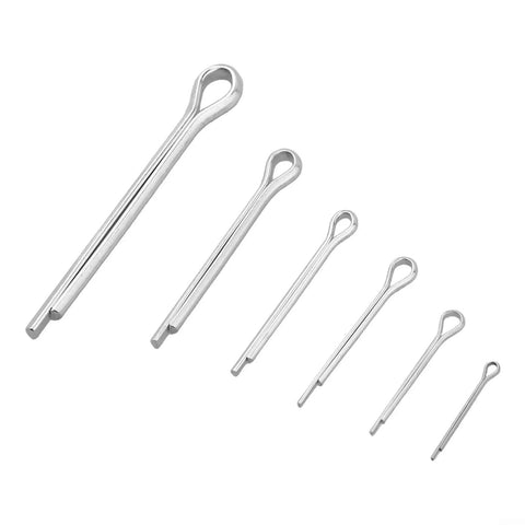 230 Piece Cotter Pins And Hairpin Pins Kit For Automotive And Machinery Secure Fastening Stainless Steel 304