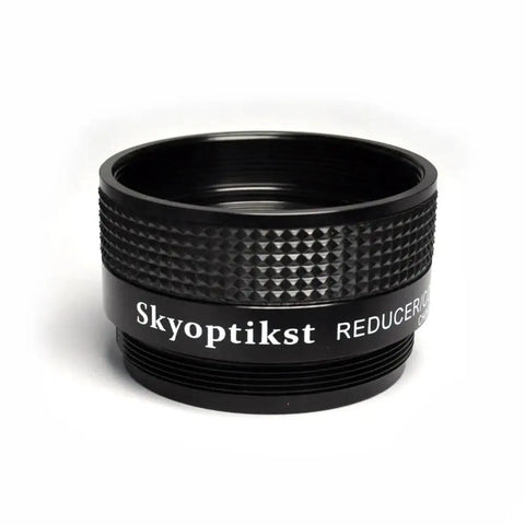 F6.3 Focal Reducer For Schmidt Cassegrain Telescopes With SCT Threads Four Element Fully Multi Coated Optics, black metal body