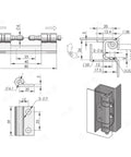 Flat Out Durable Heavy Duty Cabinet Hinges Thickened Rust Proof Steel For Switch Boxes And Barn Doors Smooth Silky Movement Built Like A Brick With Zero Fade Hassle Today, detailed engineering diagram.