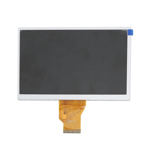 Front view of 7 Inch TFT LCD Display Module With 800x480 Resolution 50 Pin RGB Interface Landscape Design For Home Appliances