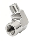 Built Tough Stainless Steel 304 Forged 90 Degree Street Elbow NPT Female X NPT Male Three Eighths Inch Pipe Fitting