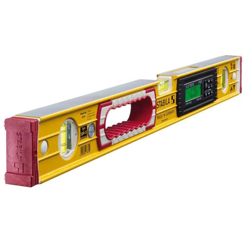 24 Inch Dead On Digital Spirit Level With Heavy Duty Aluminum Frame And Smart Sensors For Quick Angle Reads Splash Proof Construction Built For Tradesmen Who Want Straight Shot Results Without Any Guesswork